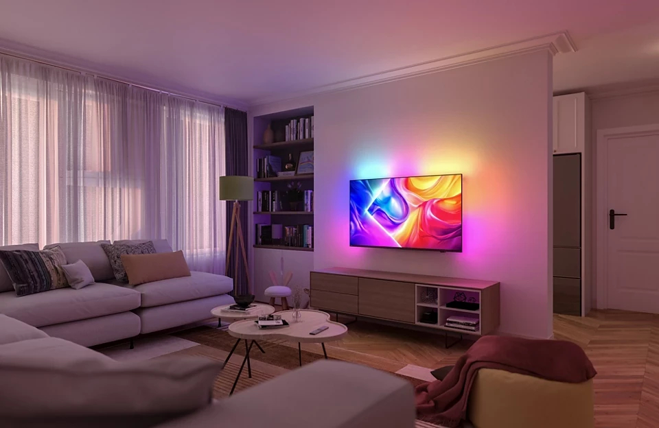 Televizorius Philips The One 4K Ambilight 50PUS9010/12 | 50" | Titan OS