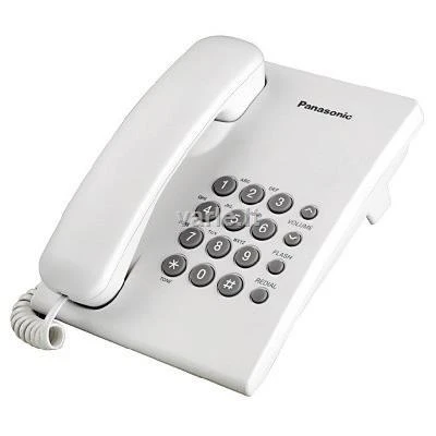 Panasonic | Virvelinis | KX-TS500FX | Baltas | 150 x 200 x 96 mm | 475 g