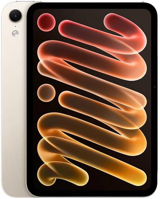 Planšetė Apple iPad mini (A20 Pro) Wi‑Fi 512GB with standard glass - Starlight - MJ6W4HC/A