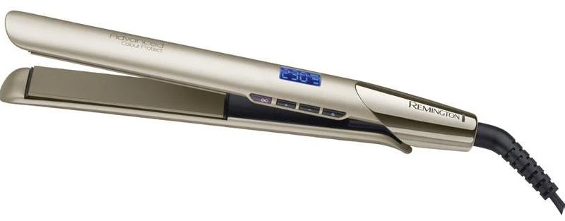 Remington S 8605 plaukų formavimo šukos Tiesinimo žnyplės Šiltas Šampanas 3 m