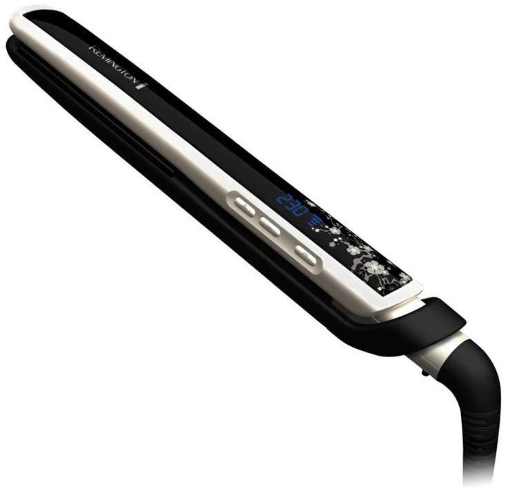 Remington | PEARL Plaukų tiesintuvas | S9500 | Garantija 24 mėn. | Ceramic heating system | Ekranas Digital display | Temperature (min) 150 °C | Temperature (max) 235 °C | Juodas