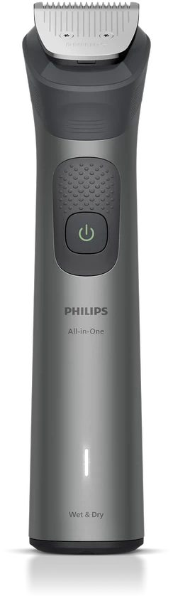 Philips 7000 serijos barzdaskutė: priekinis vaizdas su indikatoriais