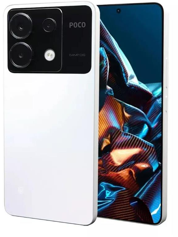 Išmanusis telefonas POCO X6 5G 8+256GB, baltas
