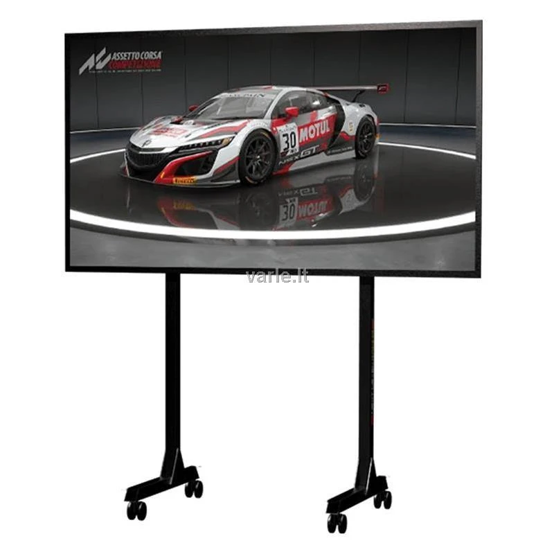 Laikiklis Next Level Racing Grindų stovas | Mobilumas | Laisvai pastatomas vieno monitoriaus stovas | 24–85"
