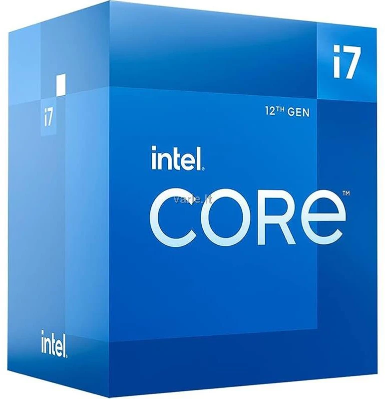 Procesorius Intel Core i7-12700, 2,1 GHz, 25 MB, BOX (BX8071512700)