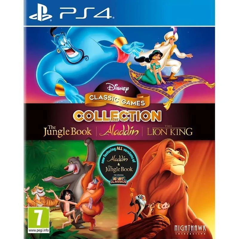 „Nighthawk Interactive Disney“ klasikinių žaidimų kolekcija PS4