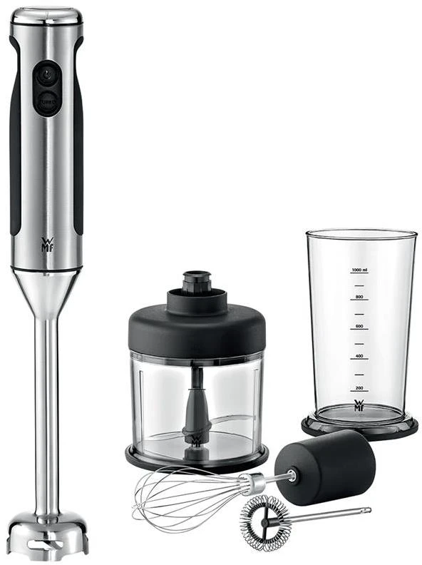 WMF LINEO 4 in 1 416350011 Nerūdijantis plienas, Rankinis maišytuvas, 700 W, Material jar(s) Glass,