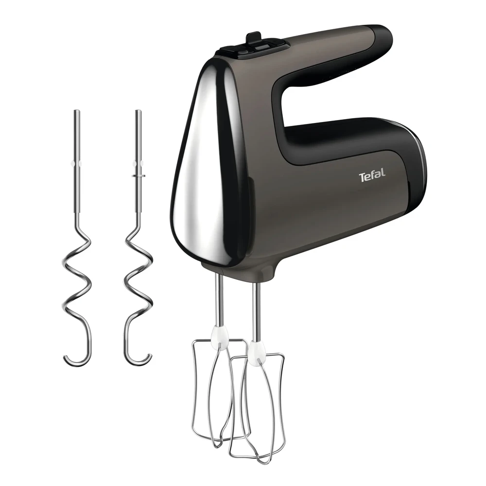 Rankinis mikseris su dubeniu Tefal Powermix Silence HT664EE0, sidabro / juodos spalvos