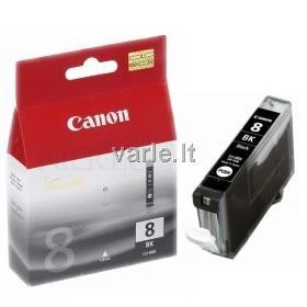 CANON 1LB CLI-8BK rašalo kasetė, juoda, standartinė talpa, 13 ml, 2,795 puslapiai, 1 pakuotė