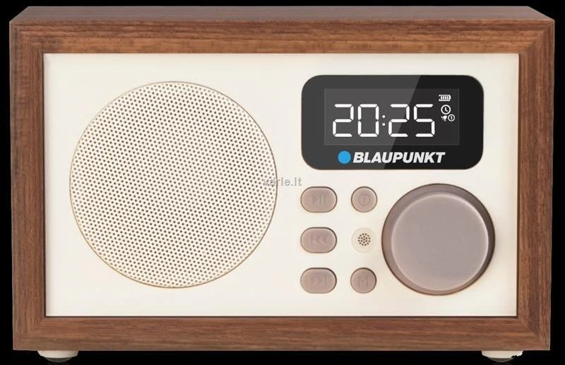 Blaupunkt Laikrodis retro HR5BR FM USB Alarm