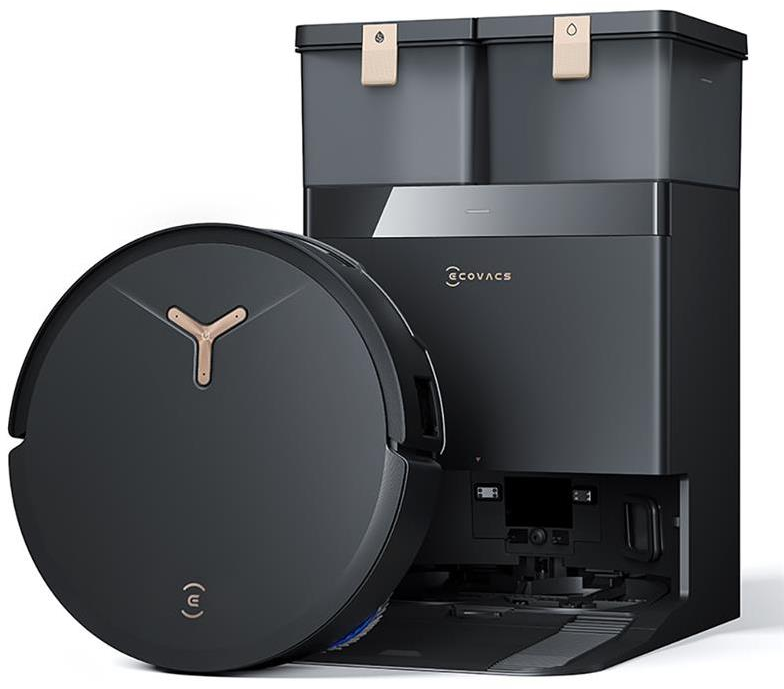 Dulkių siurblys - robotas Ecovacs Deebot T50 Max Pro Omni, Juodas