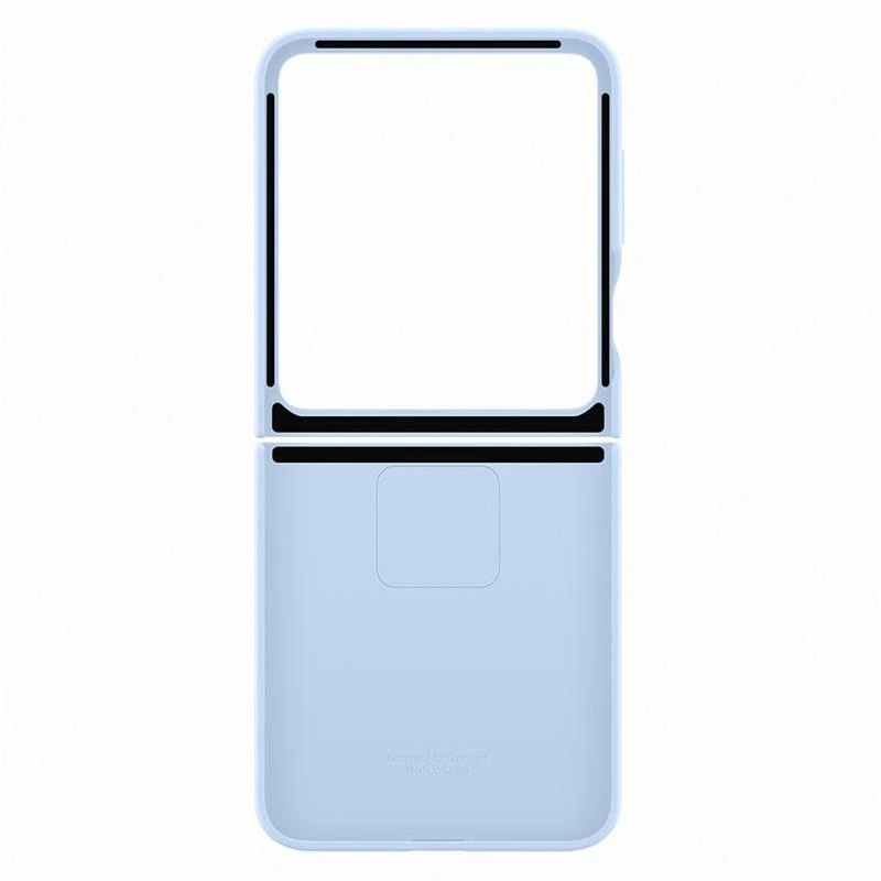 Samsung Galaxy Flip6/Flip7 FE Silikoninis dėklas with Ring Mėlyna