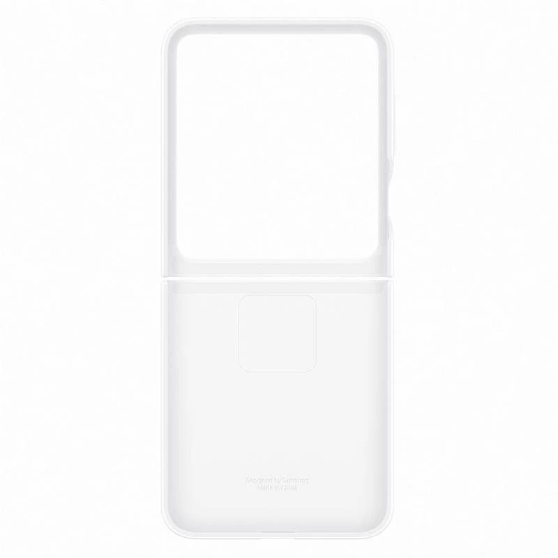 PF741TWEGWW Silikoninis dėklas Samsung Galaxy Flip7 FE, Baltas
