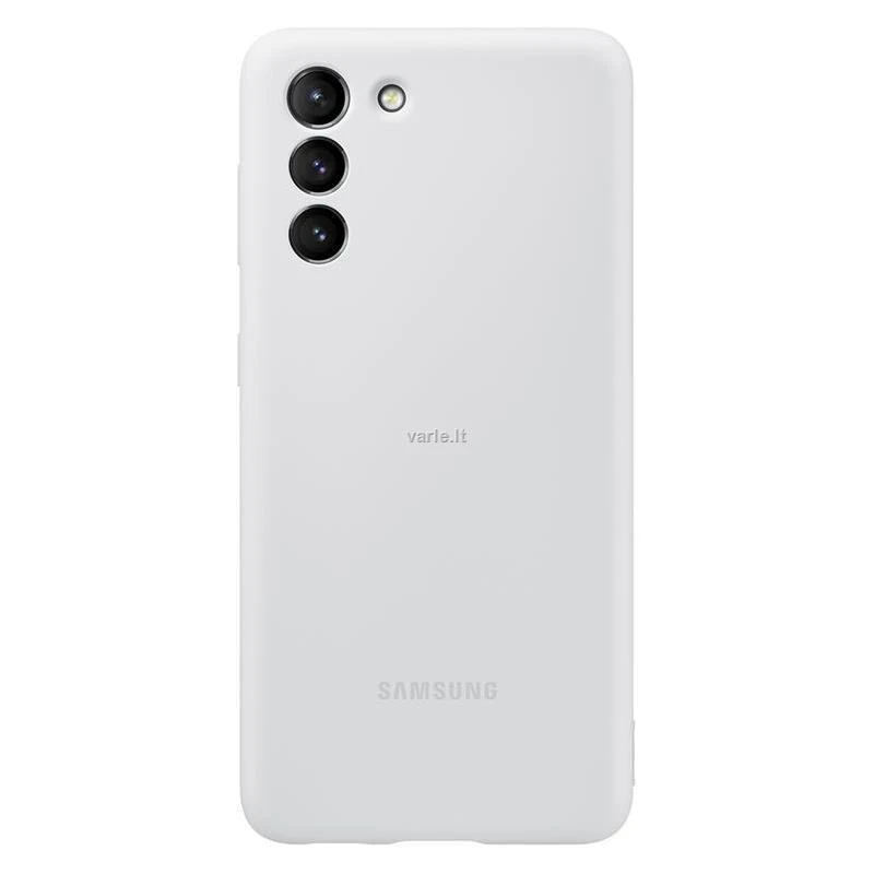 PG991TJE Silikoninis dėklas skirtas Samsung Galaxy S21 Light Gray (Light Gray)