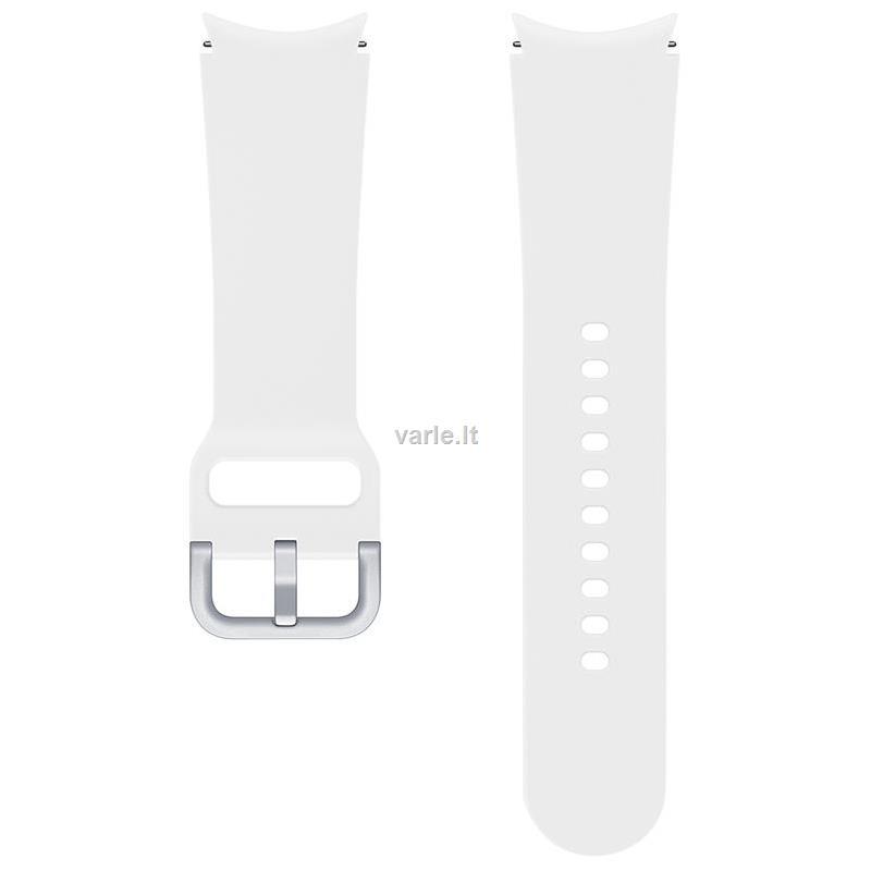 SFR86SWE Sport Band for Samsung Galaxy Watch4, 20mm S / M, Baltas (naujas)  (Baltas) | Varle.lt
