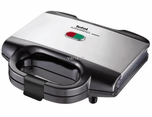 Sumuštinių keptuvas Tefal Ultracompact sumuštinių keptuvė 700 W Juoda, Nerūdijančiojo plieno