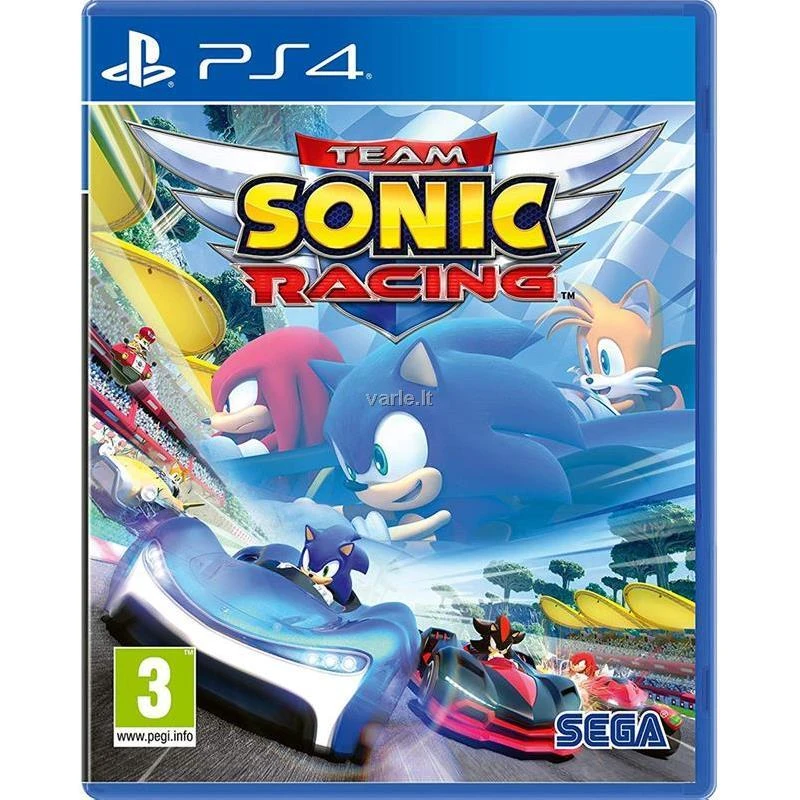 Sony Team Sonic Racing, PS4 PlayStation 4 Pagrindinis