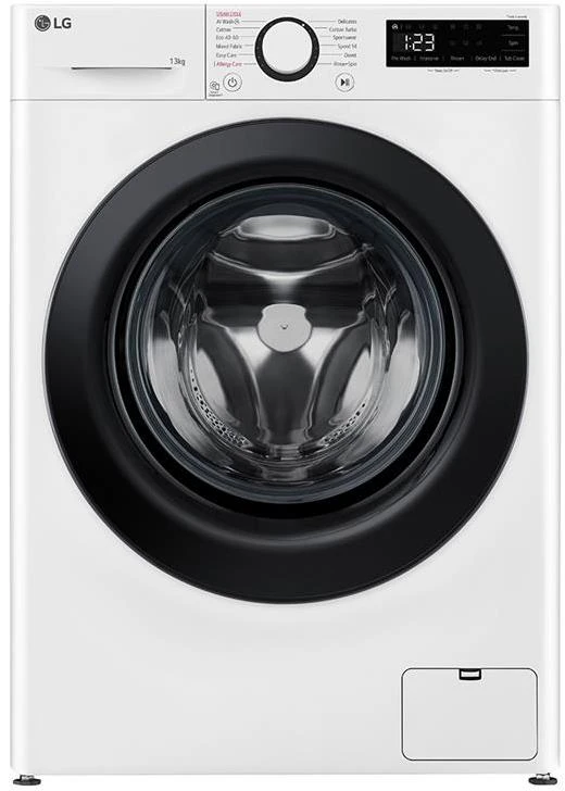 LG | Skalbimo mašina | F4WR513SBW | Energy efficiency class A-10% | Front loading | Skalbimo talpa 13 kg | 1400 RPM | Gylis 61.5 cm | Plotis 60 cm | LED | Direct drive | Baltas