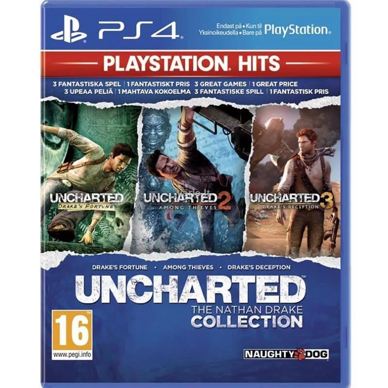Sony Uncharted: The Nathan Drake Collection (Playstation Hits) (Nordic) - PlayStation 4