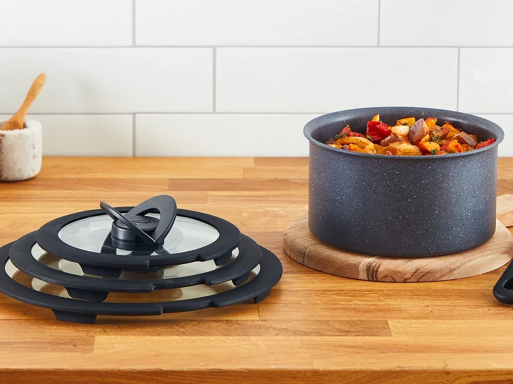 Tefal Ingenio stiklinis dangtis, 28 cm (L9846753) aprašymas - Prekės nuotrauka