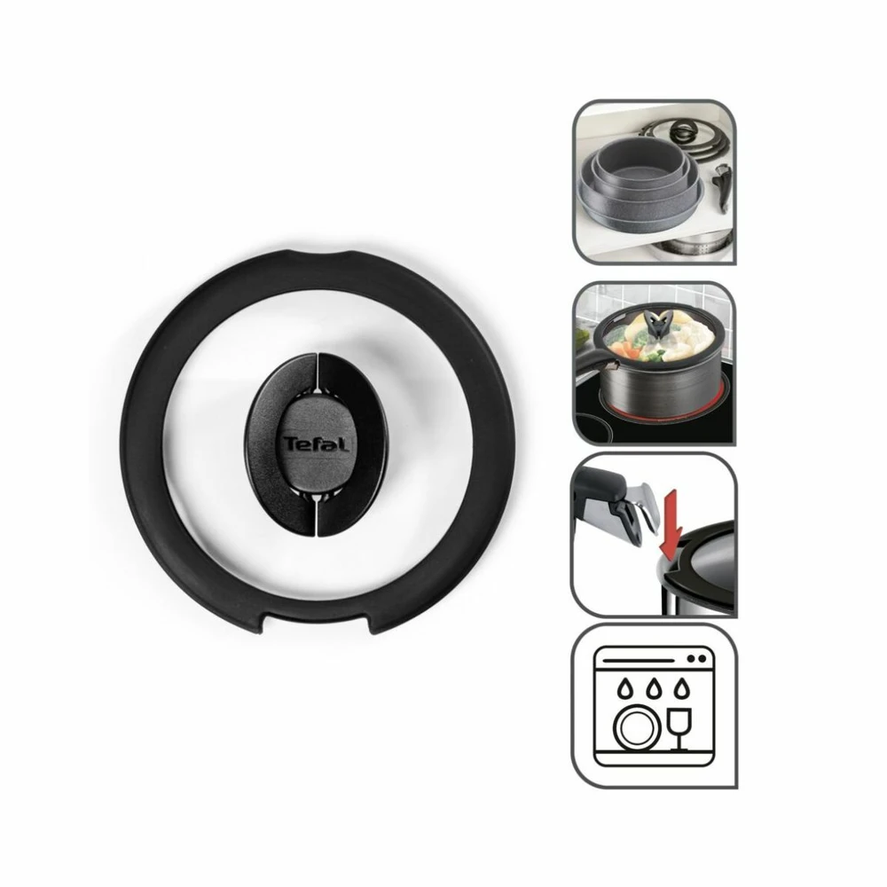 Tefal Ingenio stiklinis dangtis, 28 cm (L9846753)