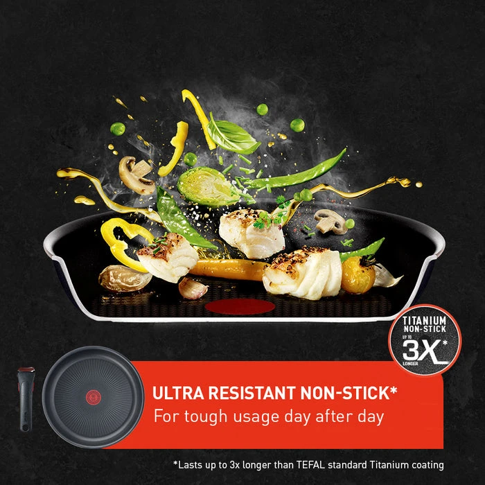 Nelimpančių puodų ir keptuvių rinkinys Tefal Ingenio Ultimate L7649053, 12 dalių