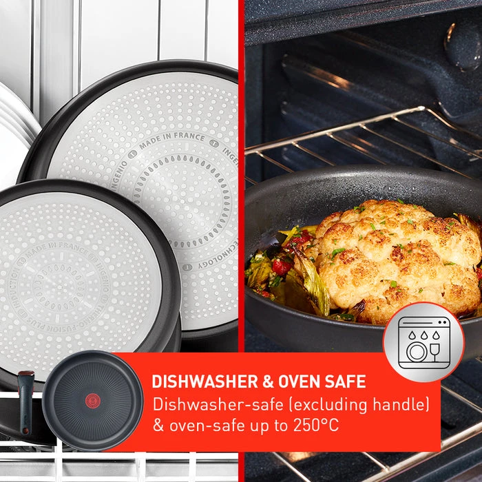 Nelimpančių puodų ir keptuvių rinkinys Tefal Ingenio Ultimate L7649053, 12 dalių