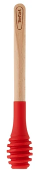 Medaus šaukštas Tefal Ingenio Wood, 17,5 cm, raudonas