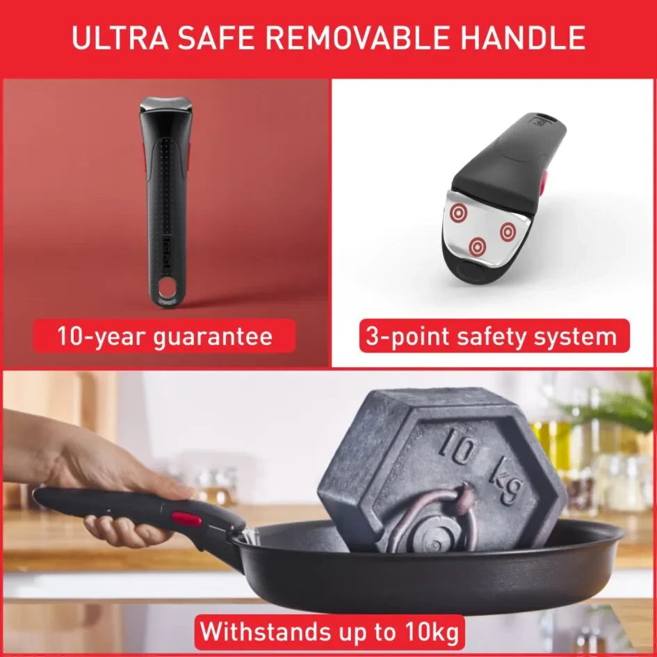 Puodų ir keptuvių rinkinys Tefal Ingenio Emotion, 13 dalių (L897SD74)