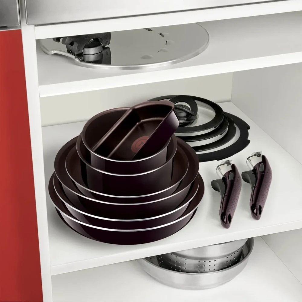Tefal Ingenio stiklinių dangčių rinkinys, 16/18/20 cm, 3 vnt. (L9849053)