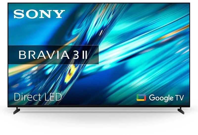 „Sony“ išmanusis „Google“ LED televizorius | K43XR35M2 „Bravia 3 II“ | 43 | Išmanusis televizorius | „Google TV“ | 4K UHD | Juodas