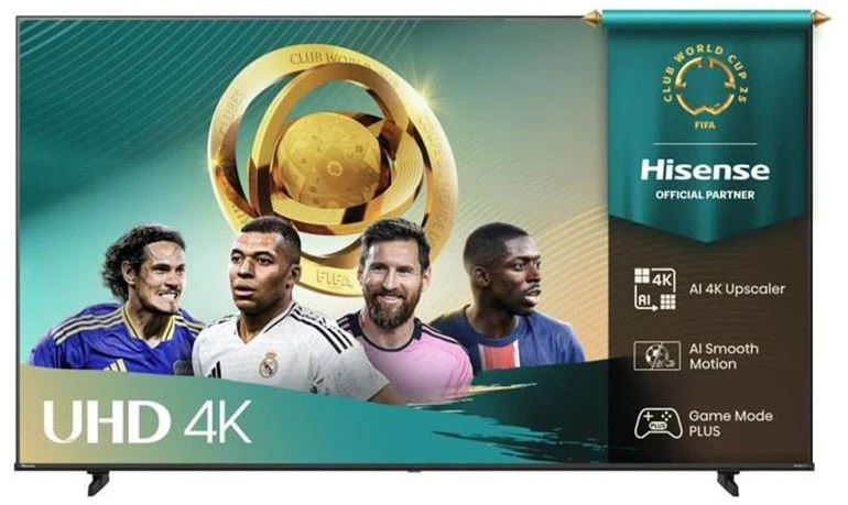 „Hisense 4K“ televizorius | 85A6Q | 85 | Išmanusis televizorius | VIDAA | UHD | Juodas