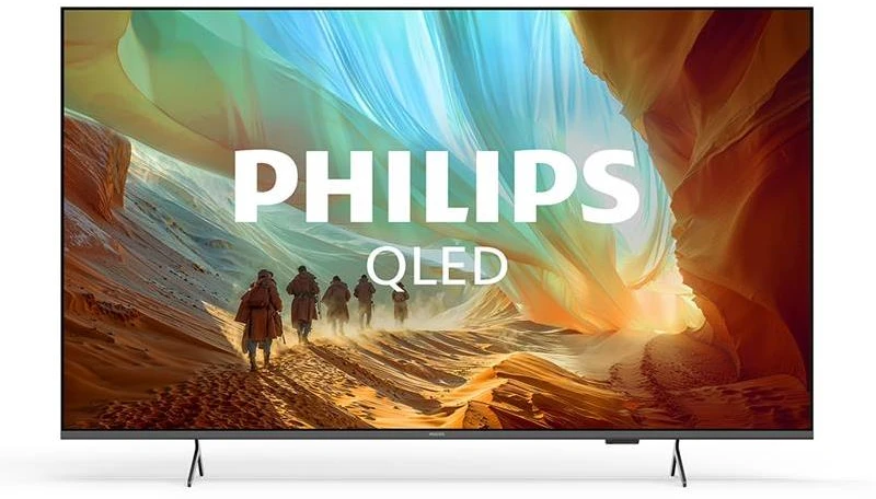 Philips 4K QLED Ambilight televizorius | 75PQS7801/12 | 75" | Smart TV | Titan OS | UHD | Juodos spalvos