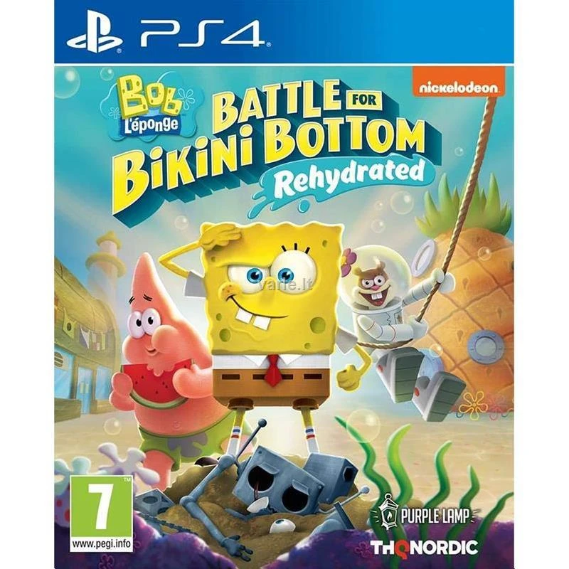 „Thq Nordic Spongebob SquarePants: Battle for Bikini Bottom“ – rehidratuotas PS4