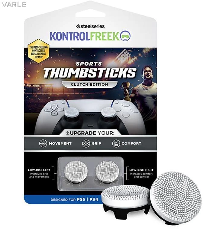 Kontrol Freek KontrolFreek Sports - Clutch Baltas/Juodas- PS5