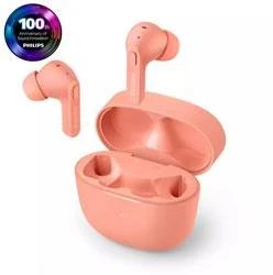 Tikrai belaidės ausinės Philips TAT2206PK/00, Rožinės