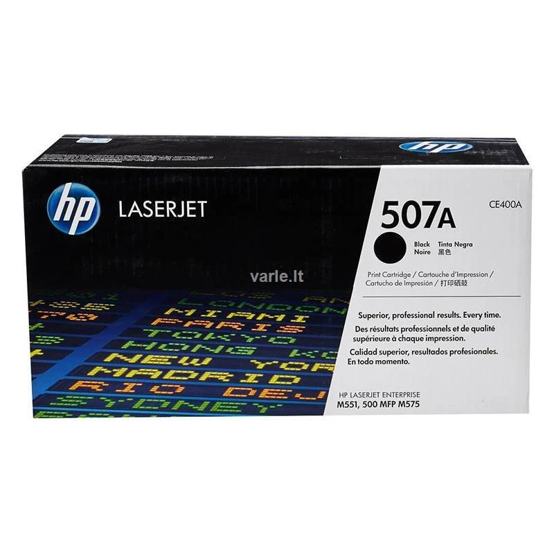 Hewlett Packard (HP) HP 507A LJ Enterprise 500 M551/M575 series Toneris Juodas (5500psl.)