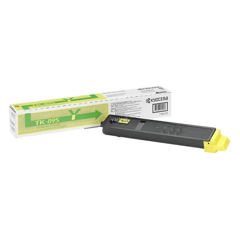 Kasetė Kyocera TK895Y, geltona