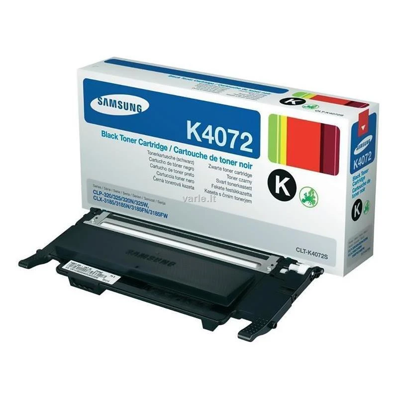Hewlett Packard (HP) Toneris HP Samsung CLT-K4072S Juodas | 1 500 pgs | CLP-320/CLP-325/CLX-3185