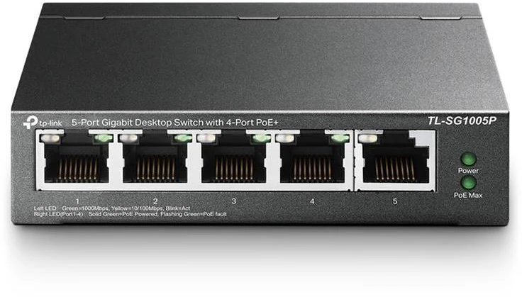 Šakotuvas JUNGIKLIS TP-LINK TL-SG1005P