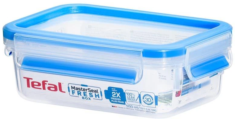 TEFAL MASTERSEAL stačiakampė talpa 0,55l