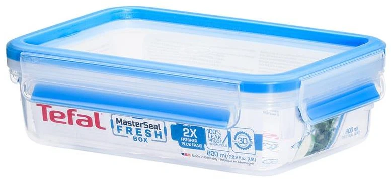 TEFAL MASTERSEAL stačiakampė talpa 0,80l K3021812