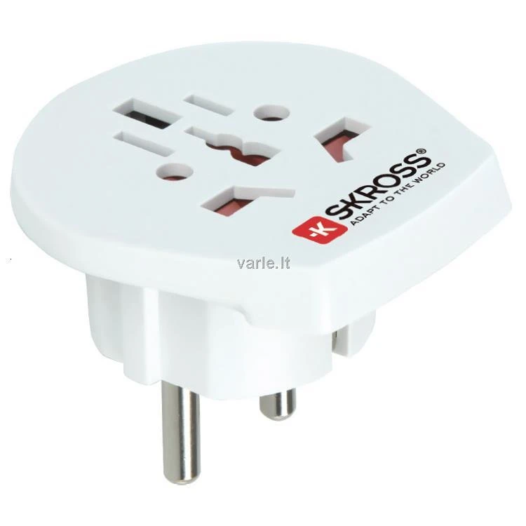 Segula „SKROSS Single Adapteris Europe“, kelioninis adapteris iš viso pasaulio į CEE 7/4-out