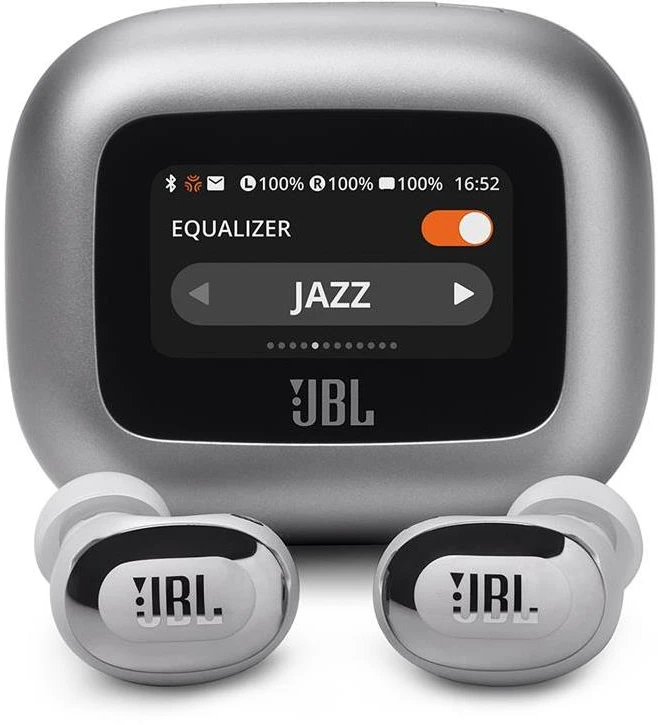 JBL Live Buds 3 TWS ausinės, Sidabrinės