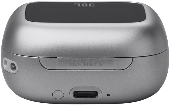 JBL Live Flex 3 TWS ausinės, Sidabrinės