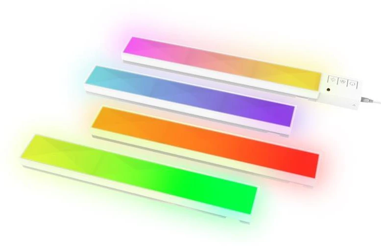 Sieninis šviestuvas Trust GXT 905 Vybz RGBIC sieniniai LED šviestuvai | Balta