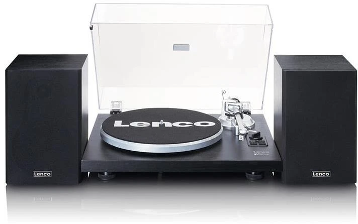 Patefonas su kolonėlėmis Lenco LS-500BK
