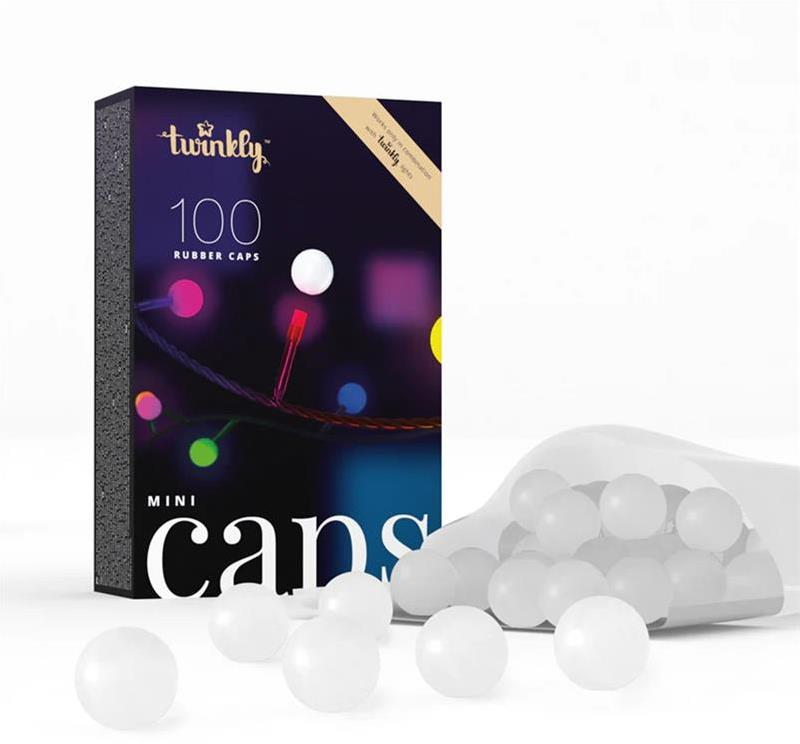 Twinkly | Mini 100 silikoninių lempučių dangteliai