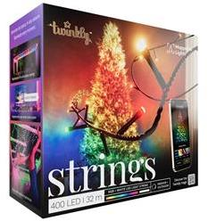 Kalėdinė išmanioji lempučių girlianda Twinkly Strings 400L 5mm RGBW