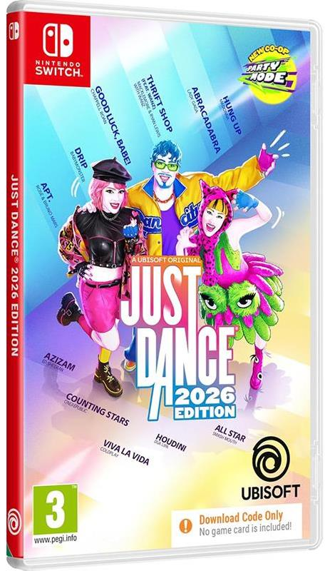„Ubisoft Just Dance 2026“ leidimas (KODAS DĖŽUTĖJE)